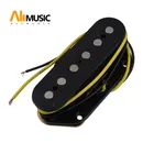 ALLMusic черный стандартный акустический мост со свинцовым сигналом для электрогитары Telecaster