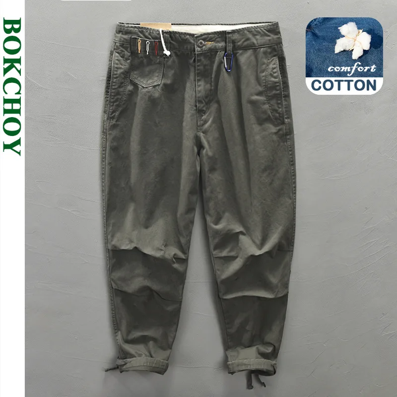 

Autumn/winter New Men's Cotton Solid-color Casual Work Pants GML04-Z310