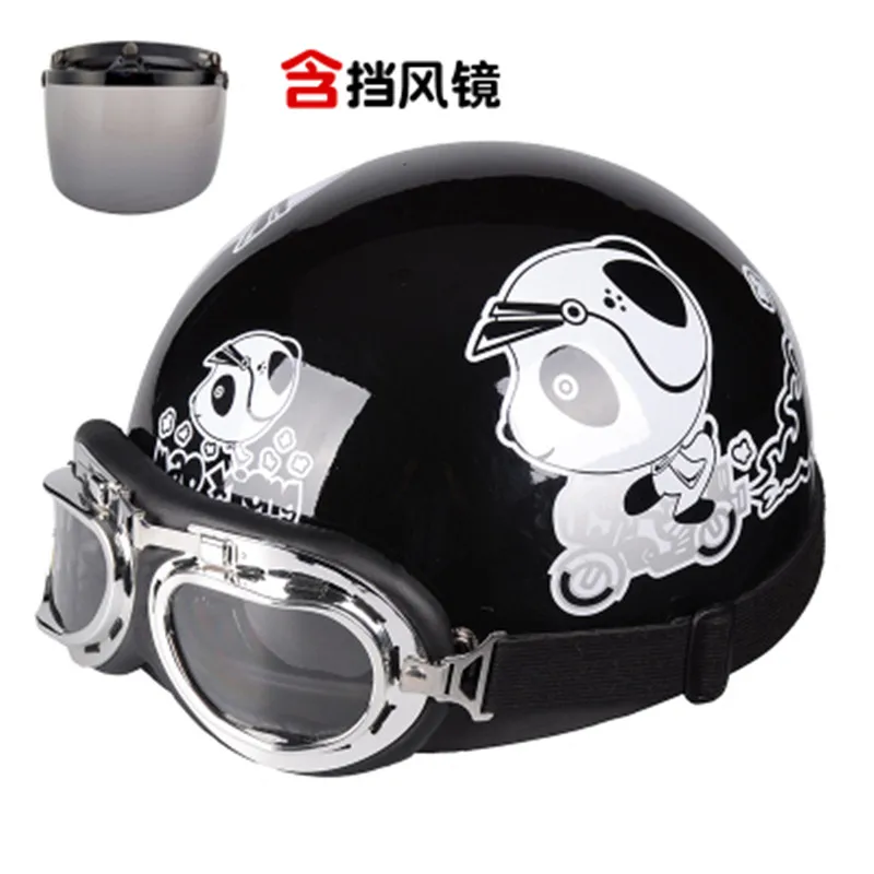 Мотоциклетный шлем защитный кожаный с защитой от УФ лучей|Шлемы| |