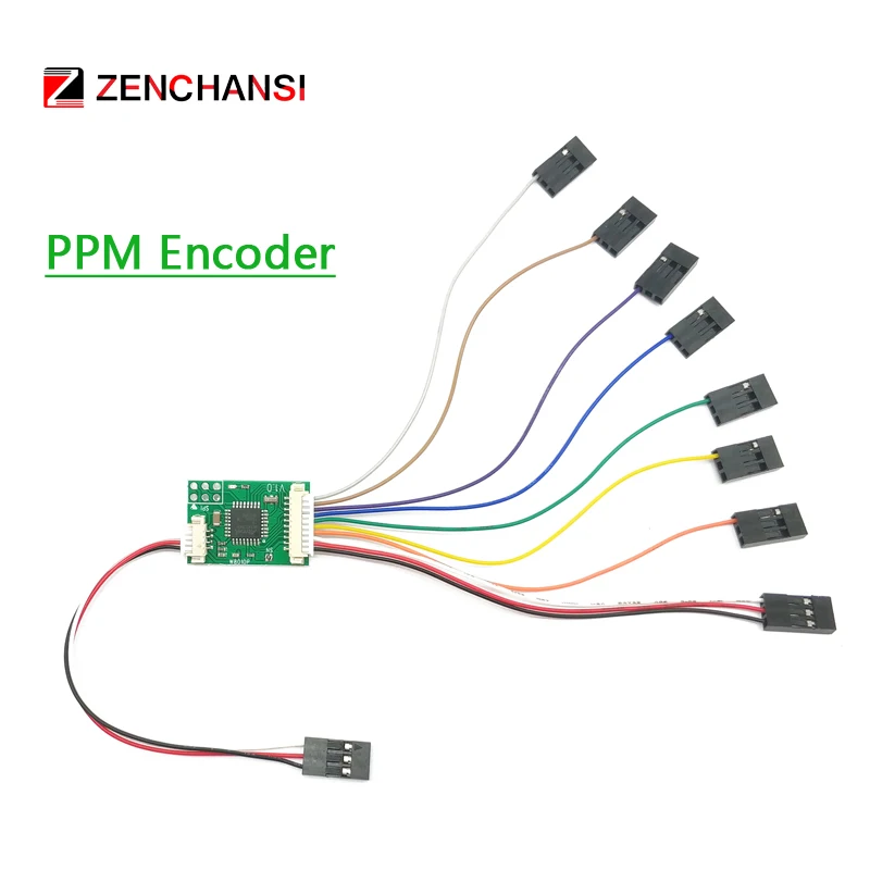 Контроллер полета PPM кодировщик для Pixhawk PPZ MK MWC MegaPirate APM CC3D PX4 Multiwii Racing F3 Flight Controller 8