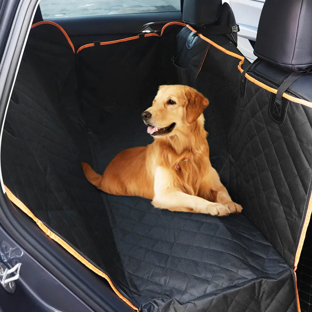 売却 ユニバーサル防水ペット猫犬後部座席カバーハンモックプロテクター滑り車バックシートハンモックペットシートカバー