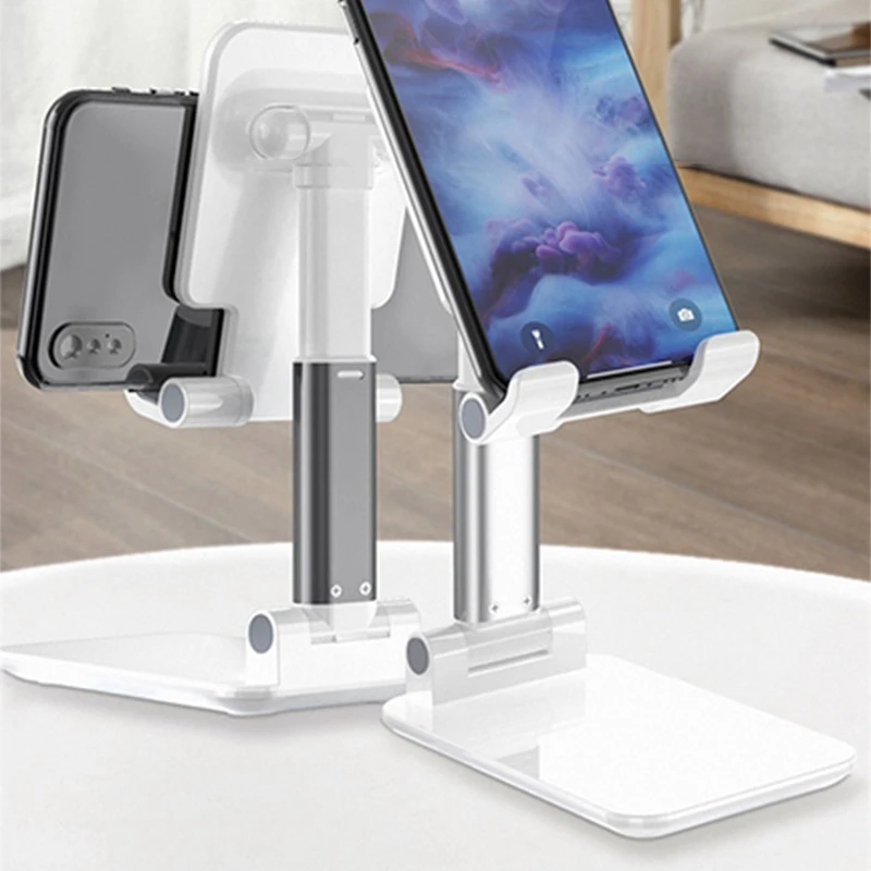 

Metal Desktop Tablet Holder Table Cell Foldable Extend Support Desk Mobile Phone Holder Stand For iPhone iPad Adjustable