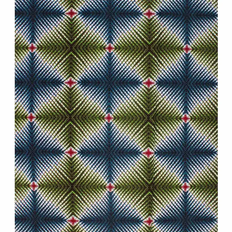 Африканская нигерийская анакра настоящая восковая ткань высокого качества