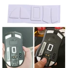 1 Набор ковриков для мыши, коньков, скользящие ножки, наклейка для мыши razer Viper Ultimate, мышь, белые закругленные изогнутые края, мыши, ножки