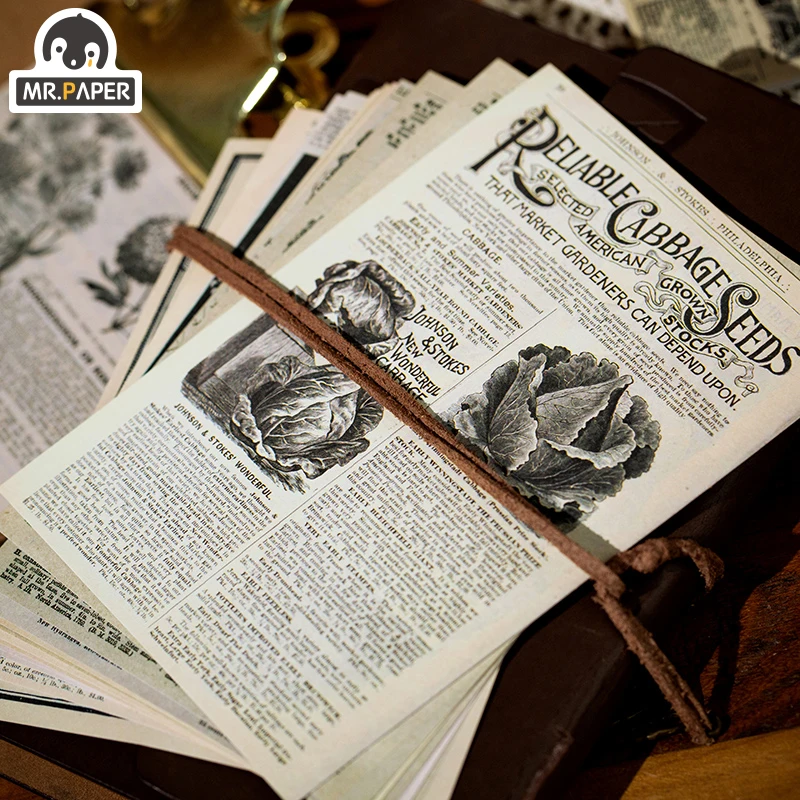 Mr.paper 60 шт. карточка для записи во время путешествий скрапбукинга/создания