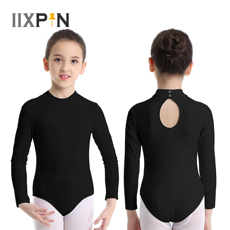 Детский гимнастический трико для балета и танцев девочек Костюм Балерины платье