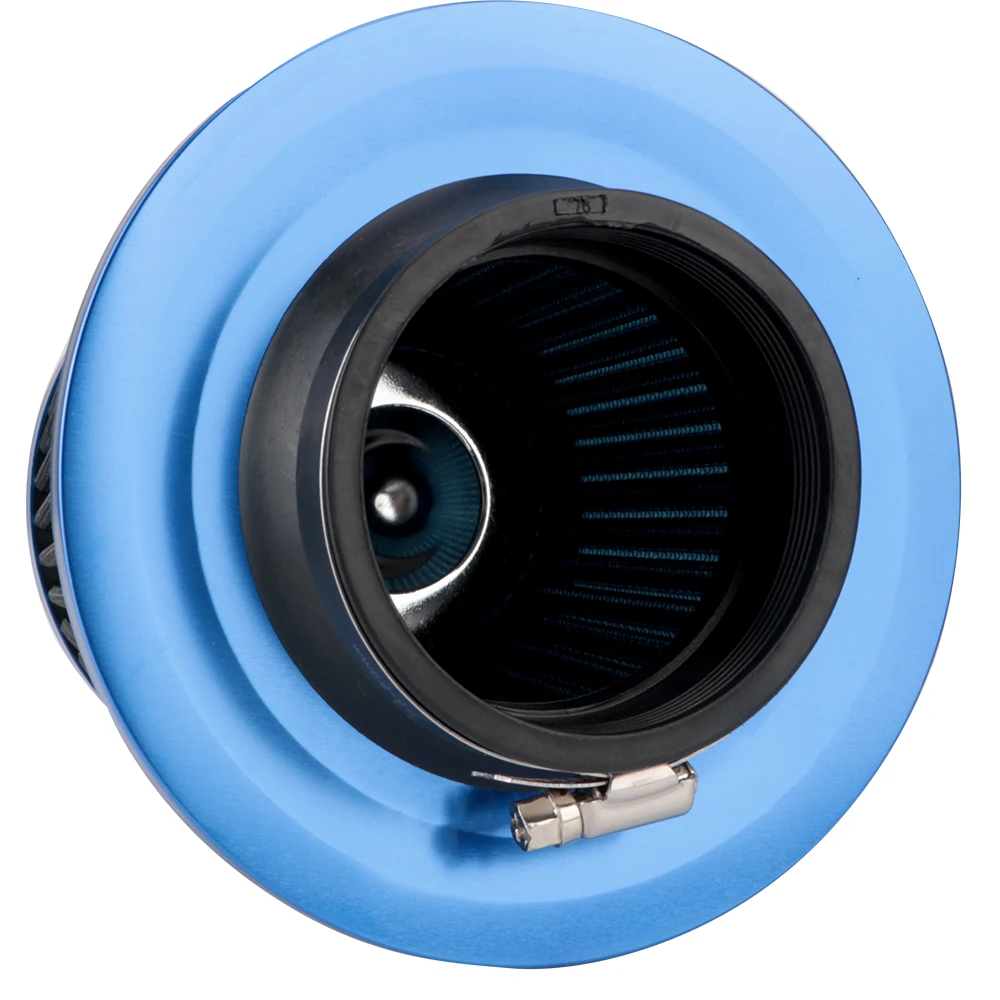 76MM 3 Inch Car Air Filter Sport Power Mesh Cone High Flow Intake FilterIntake Cold Induction Kit Universal Parts | Автомобили и
