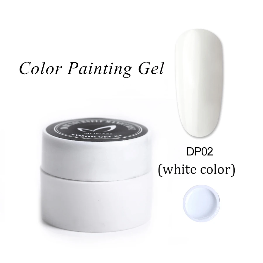 Цветной Гель лак MONASI Полупостоянный отмачиваемый модный гель чистый и блестящий