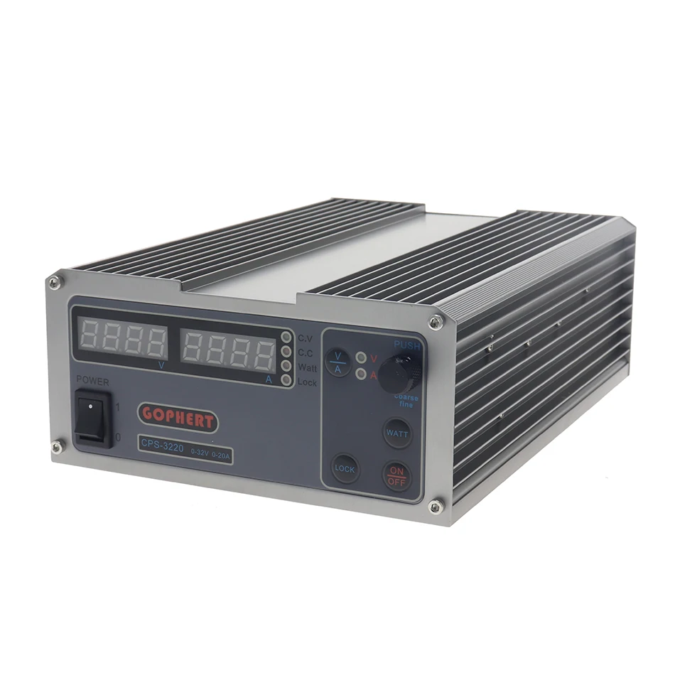Gophert CPS 3220 импульсный источник питания 0-32 в 0-20A 0 01 В/110 a 220 В/в Точный Цифровой