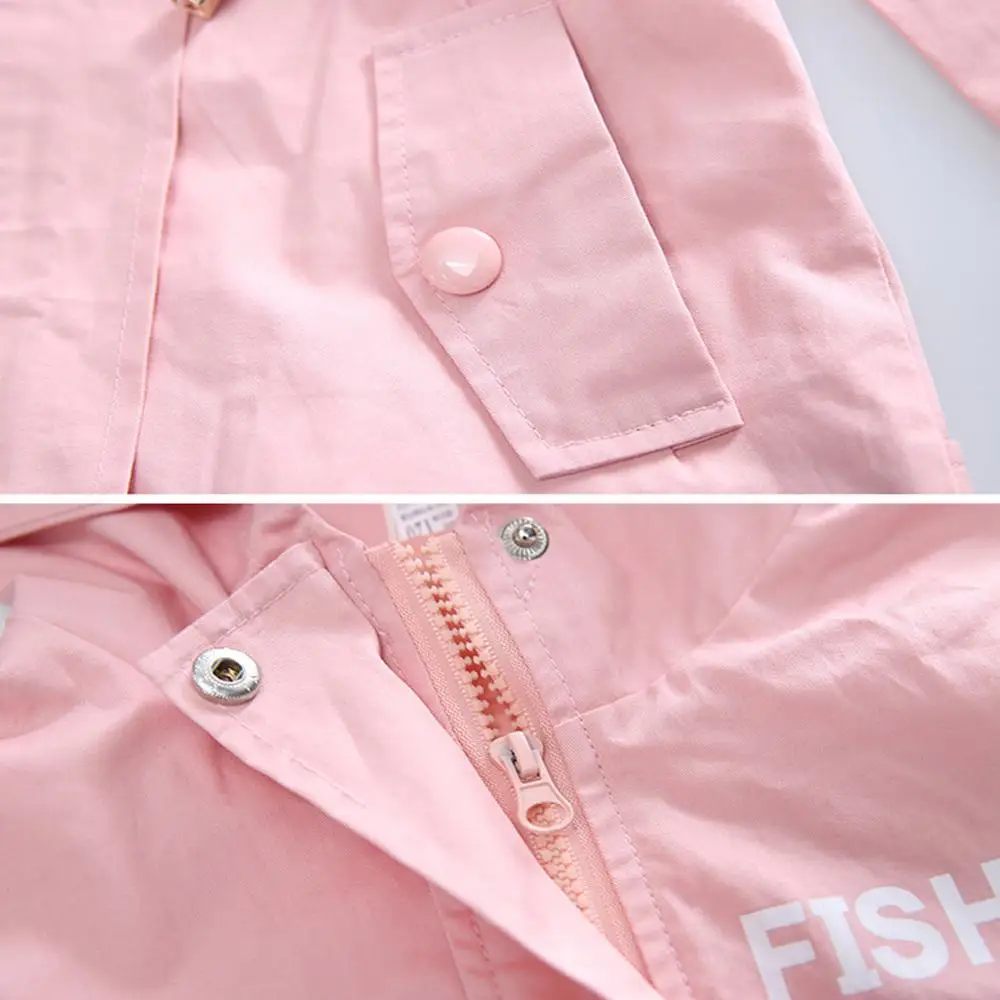 Дальневосточный леопард детская одежда плащ для девочек весна осень новое