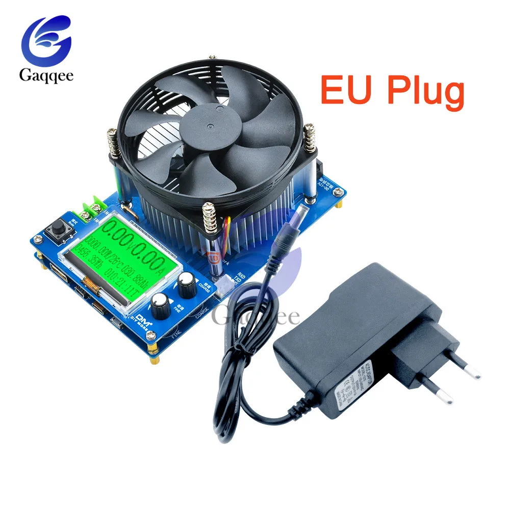 

150W Electronic Load Charger USB Ameter Meter Battery Capacity Tester Voltmeter Adjustable Constant Current Digital Indicator