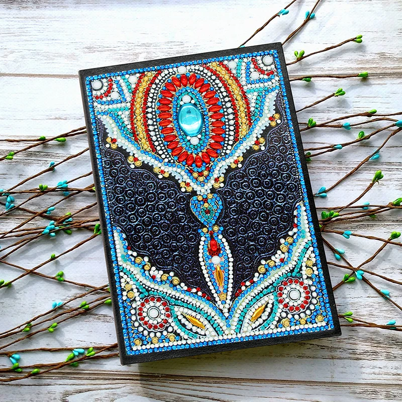 

DIY mandala pattern notebook diamond painting 5D special-shaped diamond accessories diamond embroidery holiday gift