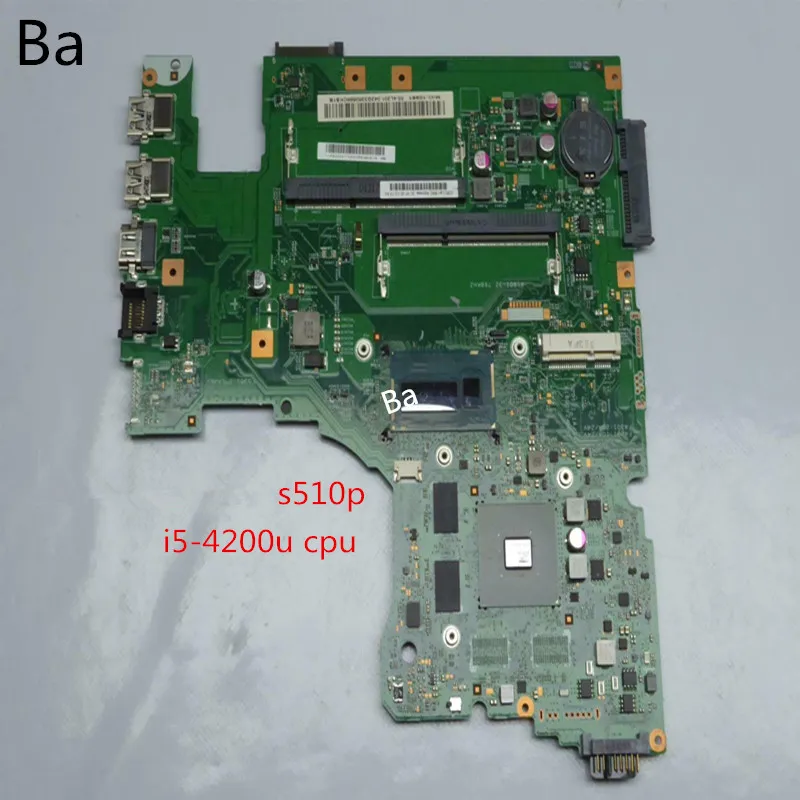 

Материнская плата для ноутбука Lenovo IdeaPad S510P, независимая графическая карта ЦП, 12293-1, комплексный тест материнской платы