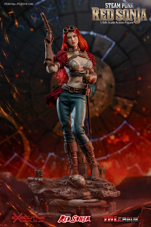 TBLeague PL2019-140-B 1/6 Scale Steam Punk Red Sonja 12&quot Female Action Figure Deluxe Version | Игрушки и хобби