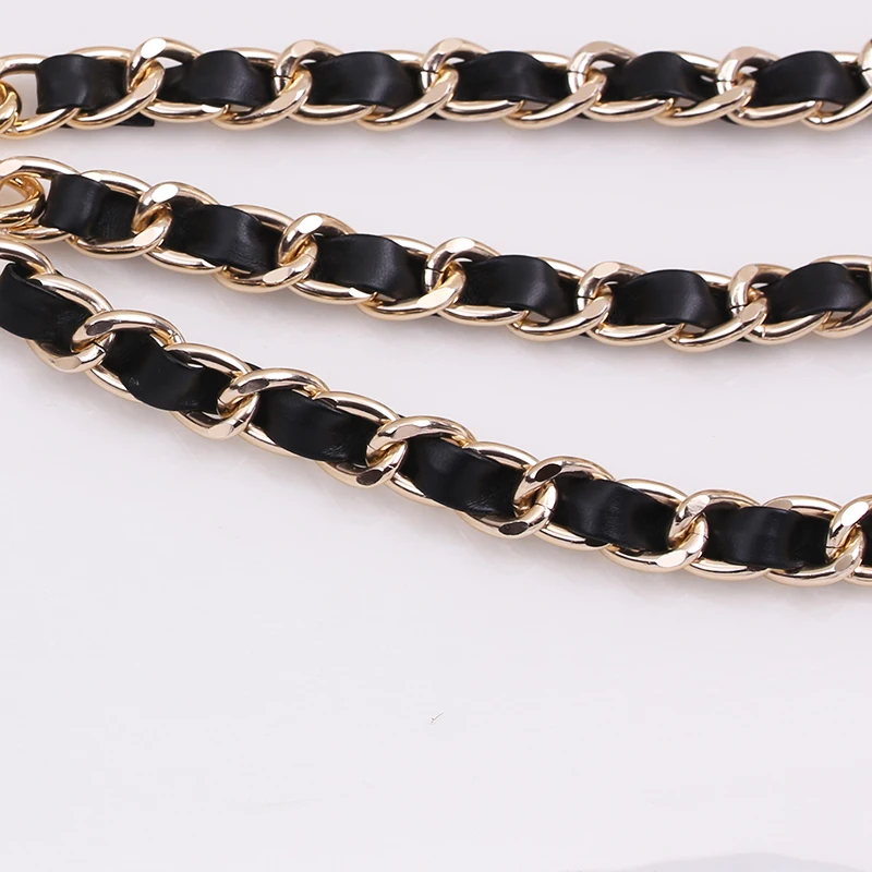 

2021 New Waist Chain Belts Fashion Girls Metal Belt For Dresses Women PU Leather With Chain Designer Belts Fashion Jewelry Gifts