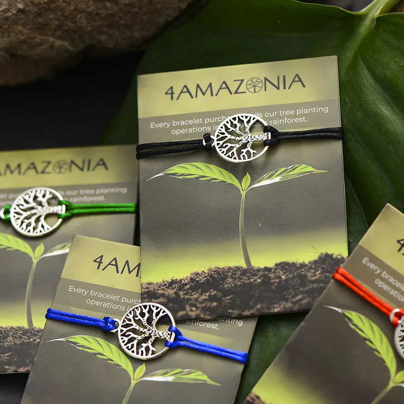 Пустое Дерево жизни очарование бисера браслеты модные разноцветные Плетеные