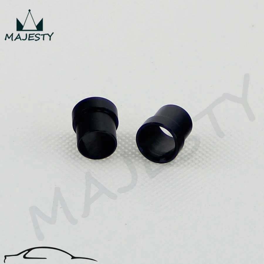 2 шт. 6AN алюминиевые трубчатые втулки фитинги размер трубы 3/8 ''трубчатые AN6