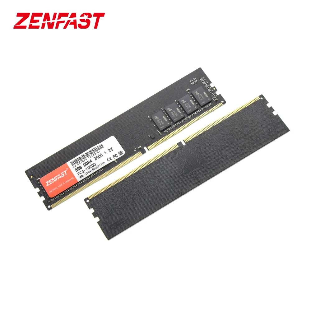 zenfast ddr4 desktop ram 4gb 8gb 16gb 32gb memory 2133 2400 2666 mhz memoria dimm 288 pin 1 2v high performance free global shipping