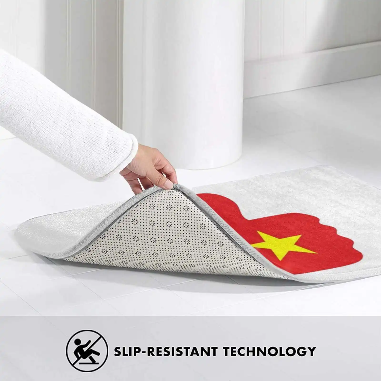 Флаг из Вьетнама 3 размера домашний ковер комнатный флаг с большим пальцем