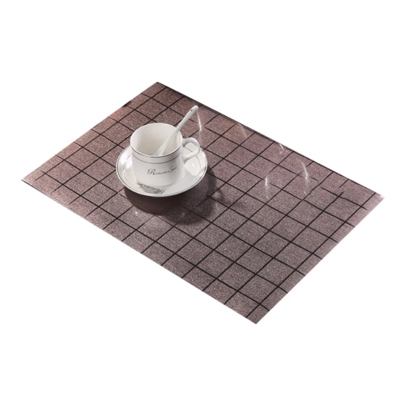 

Waterproof Kitchen Mat Hot Pad Drink Cup Coasters For Glasses Heat Insulation Table Placemats For Dining Table Mat Non-Slip
