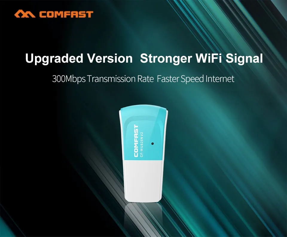 Качественный беспроводной мини-адаптер MT7612U 802.11n 300 Мбит/с USB Wi-Fi адаптер сетевая