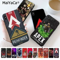 MaiYaCa Hot new game Apex Legends Smart Cover Phone Case for Apple iphone pro 66S Plus MAX