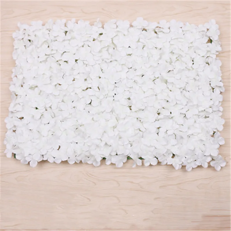 

DIY Artificial Flower Wall Silk Rose Hydrangea Panel Wedding Hotel Home Baby Shower Backdrops Decor Colorful