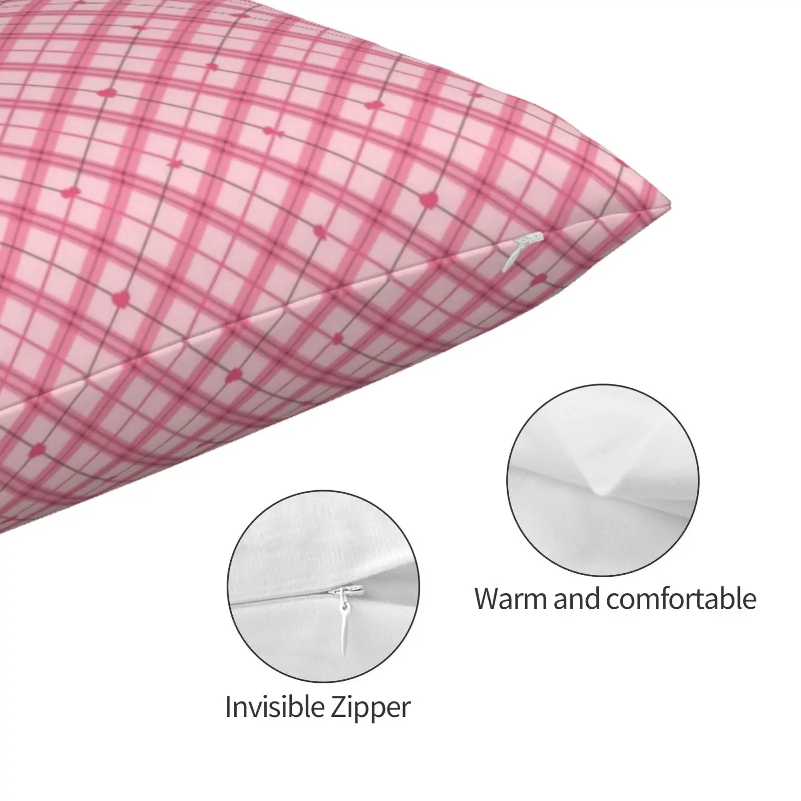 Проверенная розовая Подушка Y2k чехол 20x30 50*75 диван для спальни Khabib Nurmagedov вещи с