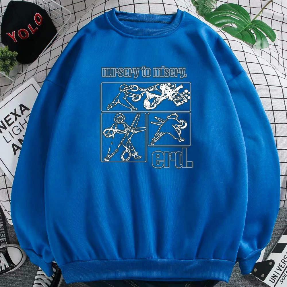 

Sery To Misey Print Sweatshirt Woman Brand Comfortable Casual Hoodie Creativity Hip Hop Hoodies Autumn Loose Female Clothing