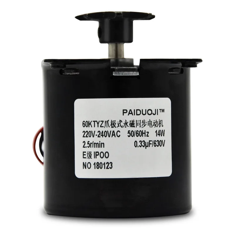 AC220V 2 5 r/мин инкубатор автоматический двигатель поворота яйца Шестерни