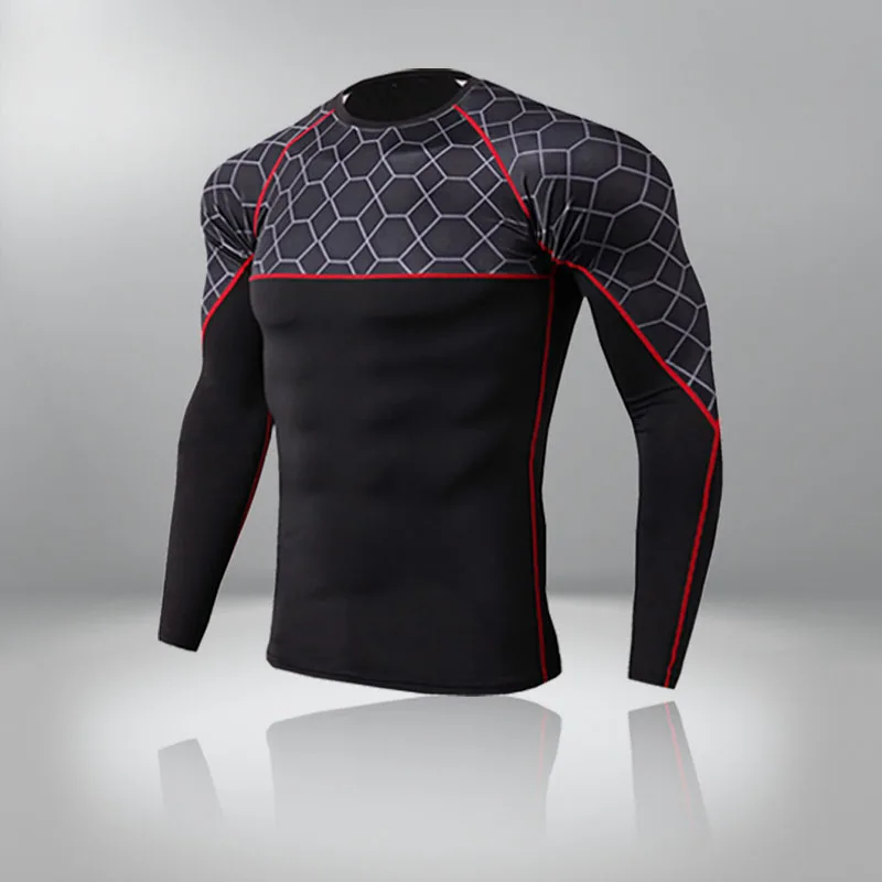 

Quick Drying Thermo Underwear Men Clothing Long Johns New Brand Men's Thermal Underwear Compression Sport Sweat