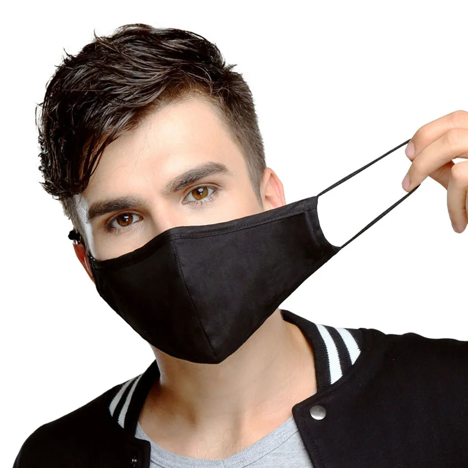 Горячая хлопковая PM2.5 противотуманная маска для лица рта с защитой от пыли фильтр