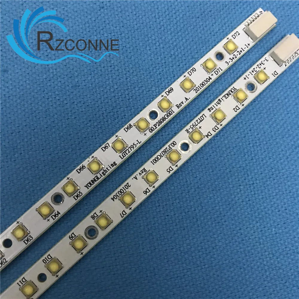 Used 310mm LED Backlight Lamp strip bar 36leds For Apple 27'LCD LM270WQ1 SD C2 MB270B2U SDA2 SDB1 SDE3 SDE5 SDF1 LGT2781 LGT2795 |