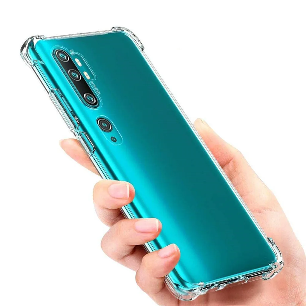 Фото Прозрачный Чехол для телефона Xiaomi mi Note 10/Note 10 Pro нескользящий защитный Xiao CC 9 Прозрачный Чехол для телефона Xiaomi mi Note 10/Note 10 Pro нескользящий защитный Xiao CC 9