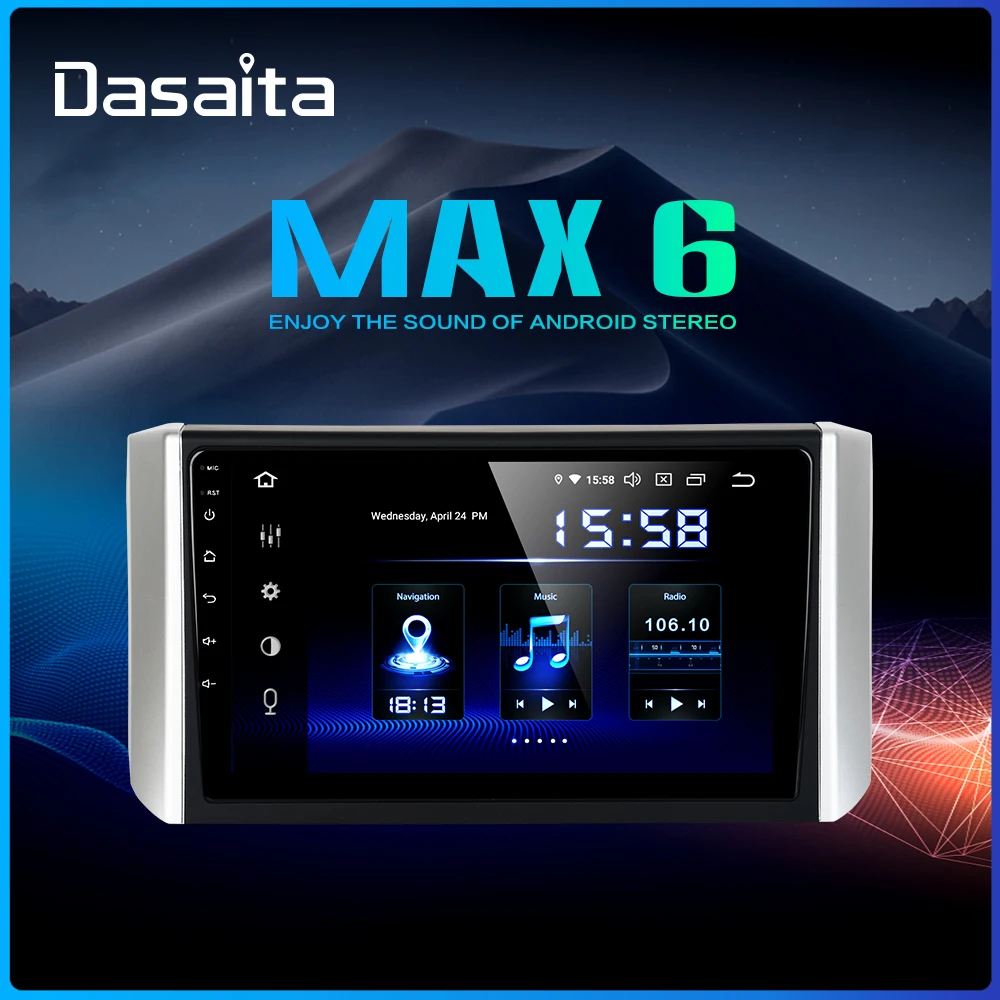 Dasaita " ips сенсорный экран Android 9,0 радио автомобиль для Mitsubishi Xpander TDA7850 gps Bluetooth MP3 плеер 64G rom