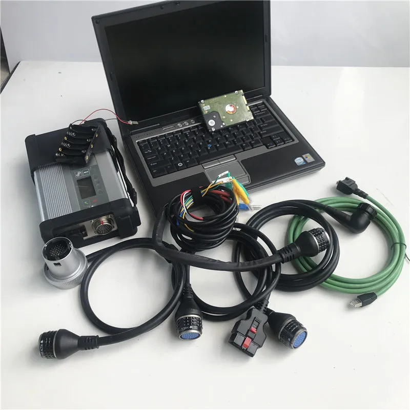 MB Star c5 б/у компьютеры D630 4G ноутбук V2021.03 программное обеспечение в 320G HDD SD