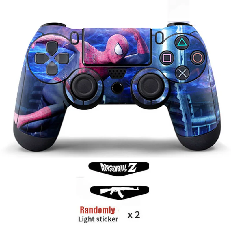Наклейка из ПВХ для беспроводного контроллера PS4 геймпад Защитная Playstation 4