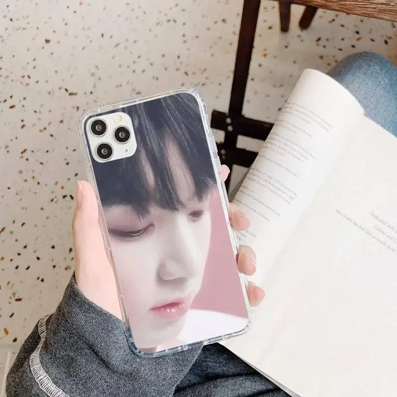 

Jungkook Boy pop kpop Phone Case Transparent soft For iphone 5 5s 5c se 6 6s 7 8 11 12 plus mini x xs xr pro max