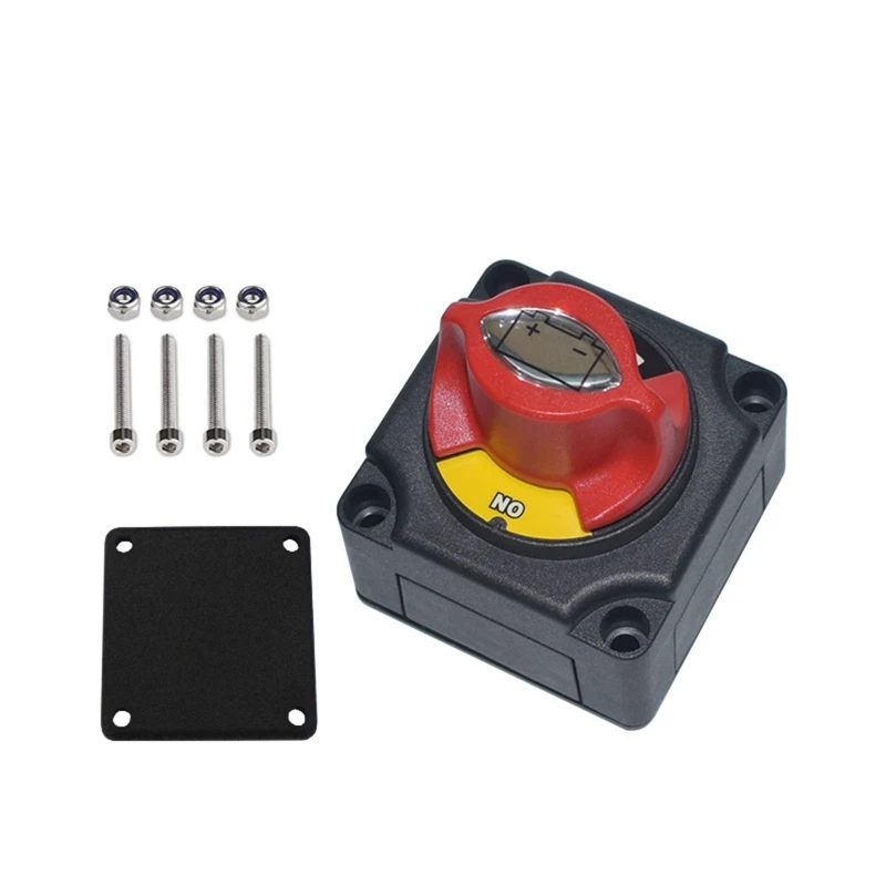 

Car Battery Link Terminal Quick Cut-off Disconnect Master Switch Power Protector Power Isolator On-Off Switch
