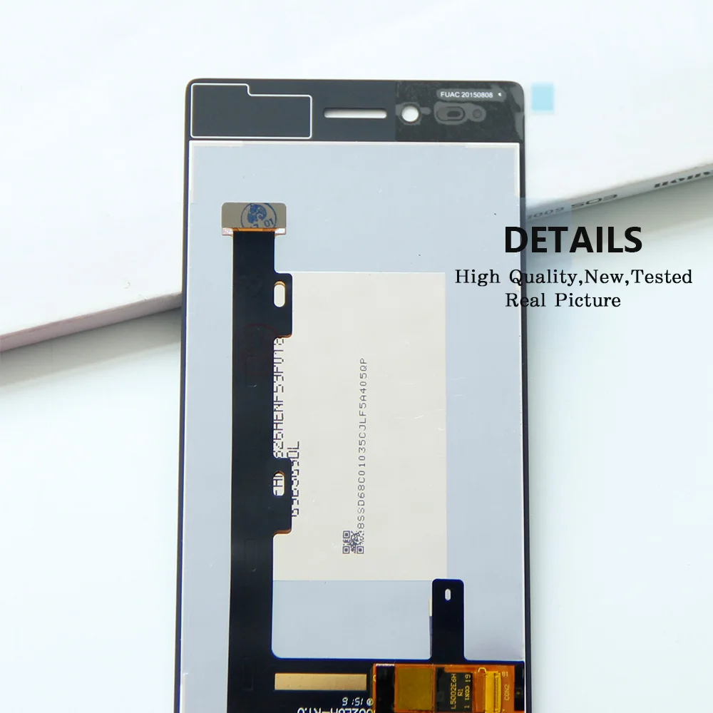 Для Lenovo Vibe Shot z90 Z90-7 Z90-3 сенсорный экран дигитайзер ЖК-дисплей в сборе черный цвет