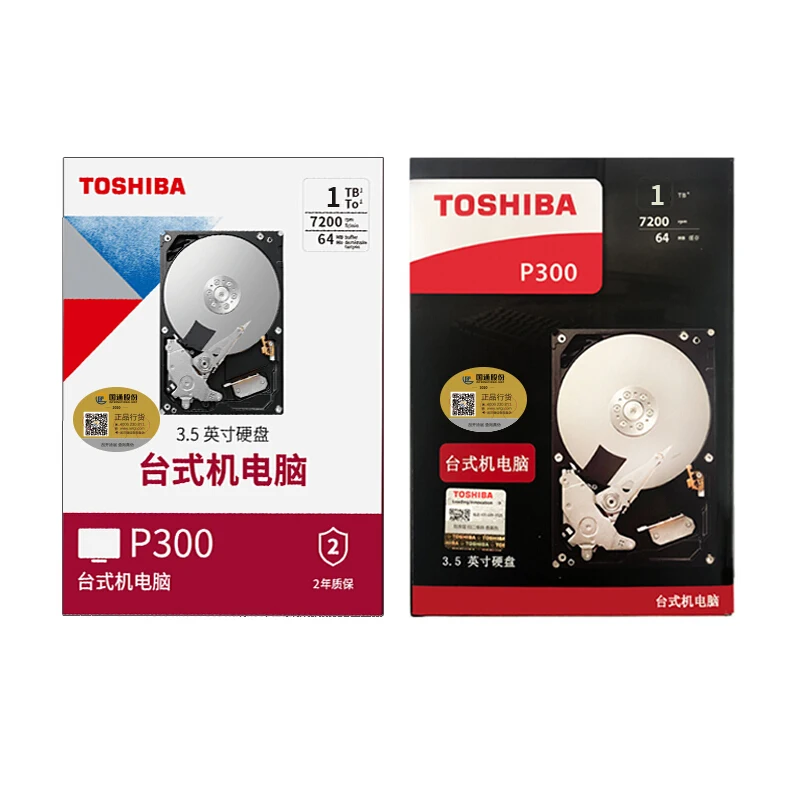 Настольный механический жесткий диск TOSHIBA P300 1 ТБ 2 3 емкость 64 МБ 7200 об/мин