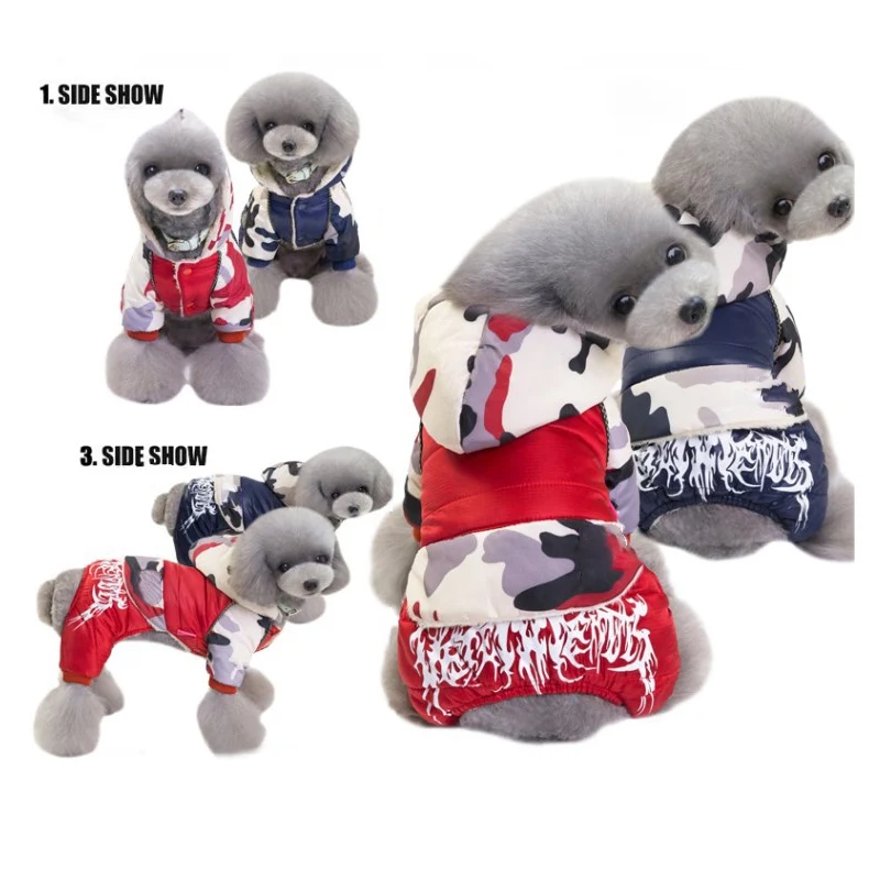 

Pet Dog Clothes Winter Warm Fur Coats Waterproof Jacket Puppy Coat For French Bulldog Chihuahua Small Dogs Pets Clothing Dog Dow