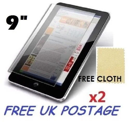 

New Universal Screen Protector For Tablet 7" 8" 9" 10.1" Screen Protector High Definition Clear Shield XD88