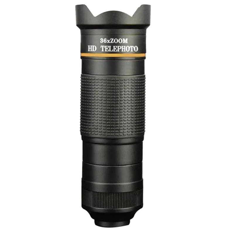 

36X Dual-Adjustment Telephoto Phone Lens, High-Definition 36X Monocular External Phone Lens