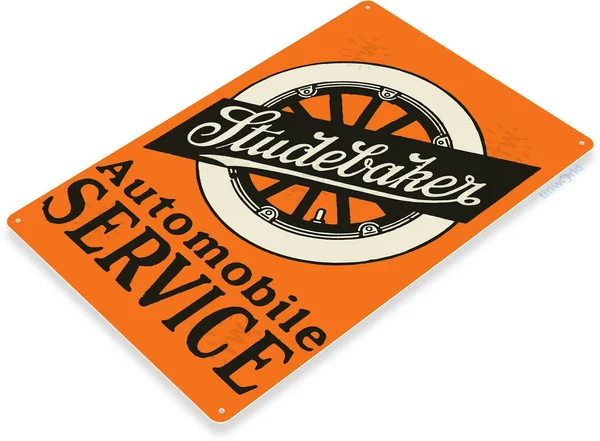 

TIN SIGN Studebaker Automobile Service Auto Shop Garage Metal Decor B847
