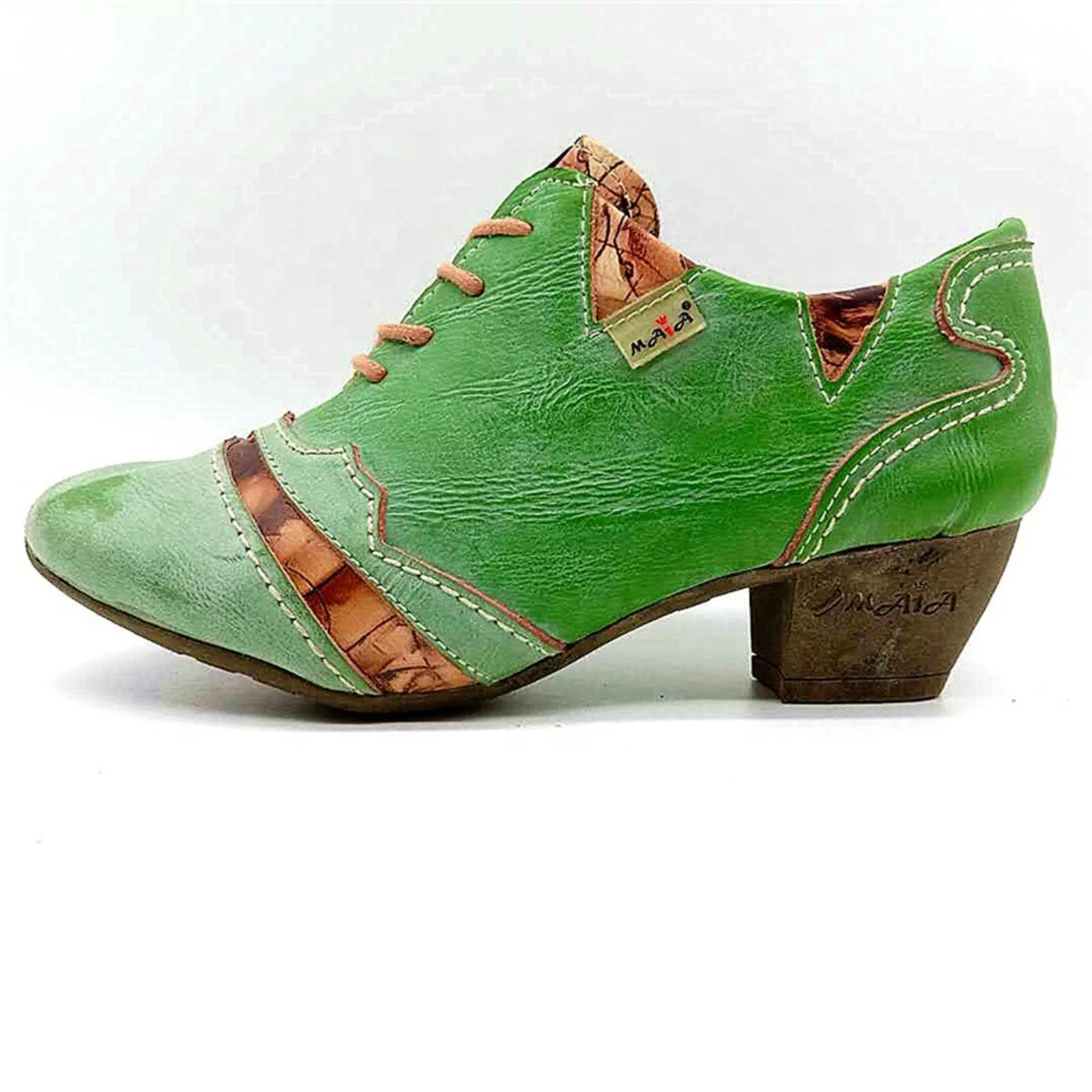 2024 модные новые кожаные шнурки для корней отдыха дизайнерские женской обуви