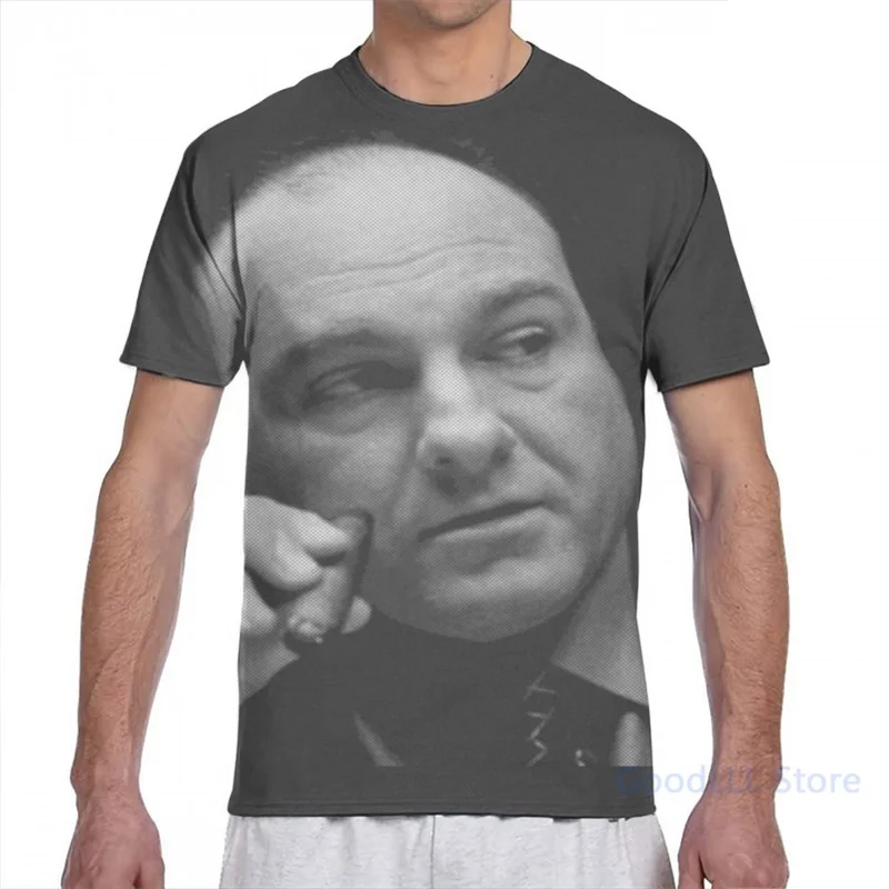 Футболка Мужская/женская с коротким рукавом и принтом Тони Сопрано|Мужские