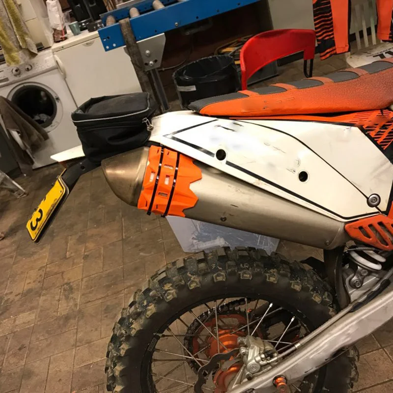 K 01 внедорожный мотоцикл выхлопной трубы анти скальдинг кольцо модифицированный