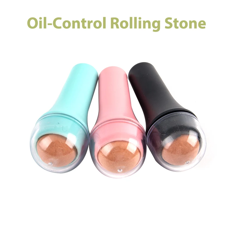 

Volcanic Roller Rolling Stone Facial Cleaning Tool Oil Absorption Roller On Ball
