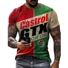 Футболка мужская оверсайз, винтажная тенниска с коротким рукавом, модная майка с этническим принтом в стиле Харадзюку, лето